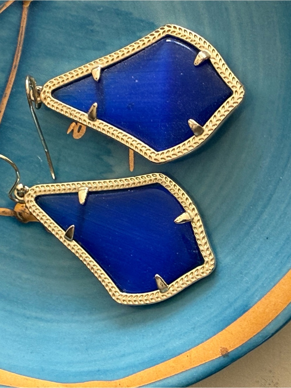 Kendra Scott Alex Cobalt Drop earrings